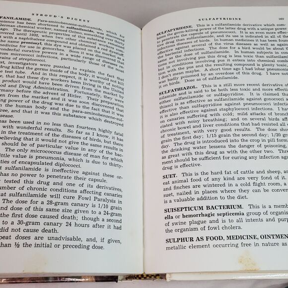 Stroud's Digest on the Diseases of Birds - Hardcover, by Robert Stroud - Picture 12 of 13